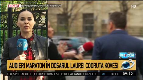 Audieri maraton în dosarul Laurei Codruței Kovesi