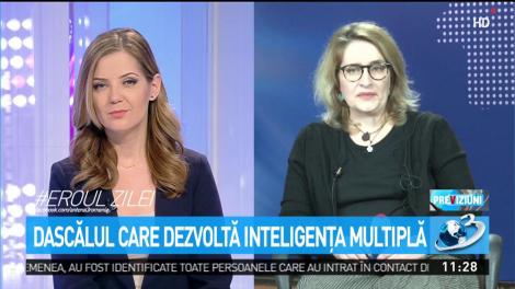 Adriana B&acirc;rcean, dascălul care dezvoltă inteligenţa multiplă