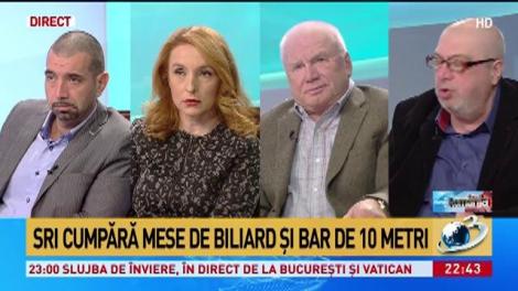 SRI cumpără mese de biliard și bar