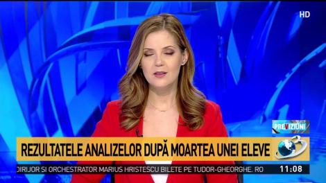 Au apărut rezultatele analizelor după decesul elevei de la liceul Gheorghe Lazăr.