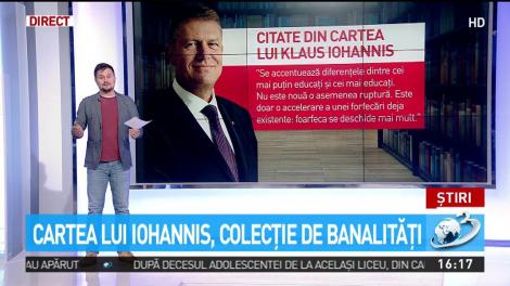 Cartea lui Iohannis, colecţie de banalităţi