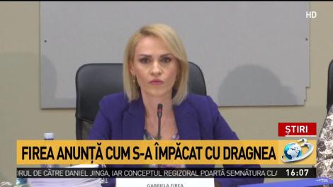 Firea anunţă cum s-a împăcat cu Dragnea