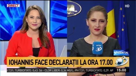 Președintele Klaus Iohannis face declarații de la ora 17