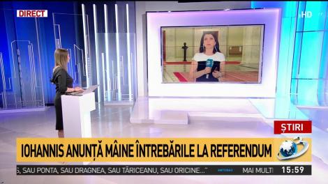 Klaus Iohannis anunță joi &icirc;ntrebările referendumului pe Justiție