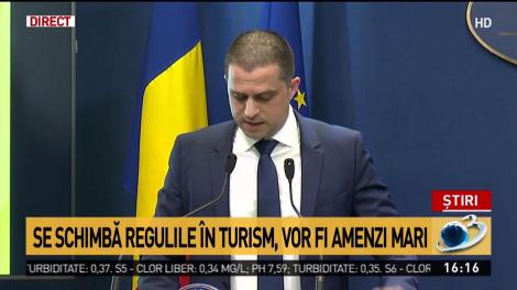 Anunţul făcut de ministrul Turismului