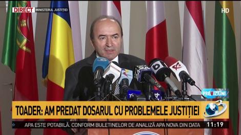 Tudorel Toader: Am avut o discuție cu Ana Birchall