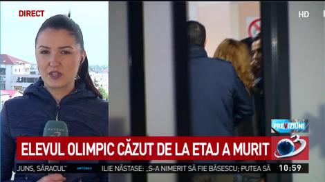 Elevul olimpic care a căzut de la etajul patru al unui hotel din Hunedoara a murit &icirc;n spital