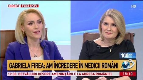 Gabriela Firea: Am ajuns în stare critică la spital. Aștept programarea pentru operația finală