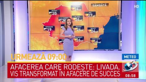 VREMEA. Vreme instabilă &icirc;n Noaptea de &Icirc;nviere: ploi și v&acirc;nt