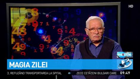 HOROSCOP. Magia Zilei cu Mihai Voropchievici. Problemele de sănătate, &icirc;n funcție de numărul psihic. Multe spitalizări pentru persoanele cu numărul 1
