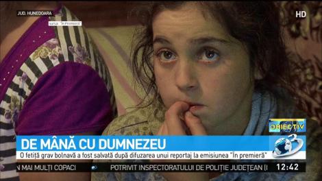 O fetiţă grav bolnavă a fost salvată după difuzarea unui reportaj al emisiunii ''&Icirc;n premieră''