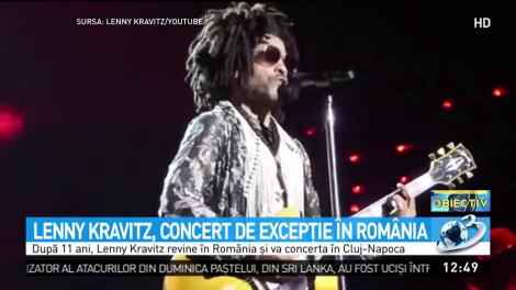 Lenny Kravitz, concert de excepţie în România