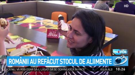 Magazinele, pline &icirc;n a doua zi de Paşte