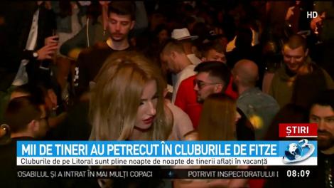 Mii de tineri au petrecut &icirc;n cluburile de fitze