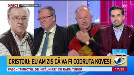 Ion Cristoiu: Klaus Iohannis va fi înlocuit la prezidențiale. Nu va unul dintre competitori