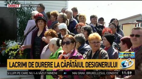Lacrimi de durere la capăt&acirc;iul designerului Răzvan Ciobanu