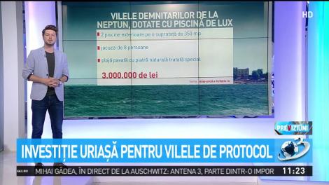 Investiţie uriaşă pentru vilele de protocol