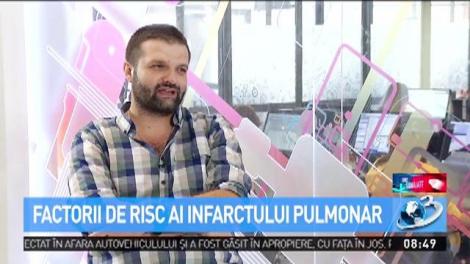 Sfat de Sănătate. Factorii de risc ai infarctului pulmonar