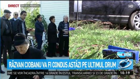 Răzvan Ciobanu va fi condus astăzi pe ultimul drum