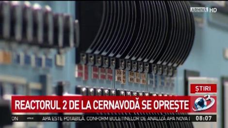 Unul dintre reactoarele nucleare de la Cernavodă, oprit pentru mai mult de o lună