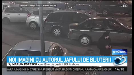 Îl recunoaște cineva? Bărbatul din imagini a furat bijuterii în valoare de 140.000 de lei dintr-un magazin din Ploiești