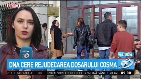 DNA cere rejudecarea dosarului Cosma
