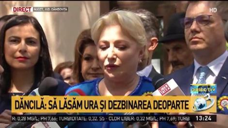 Premierul Viorica Dăncilă acuză: „Președintele ne pune multe piedici”