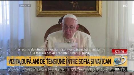 Papa Francisc face o vizită &icirc;n Bulgaria