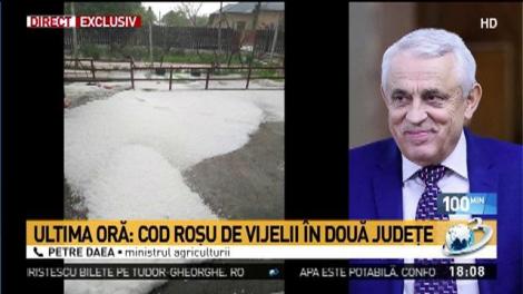 Ministrul Agriculturii, anunț după avertismentele de vreme extremă