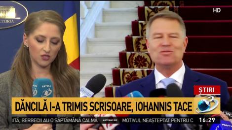 Premierul Dăncilă i-a trimis o scrisoare lui Klaus Iohannis înainte de Paște