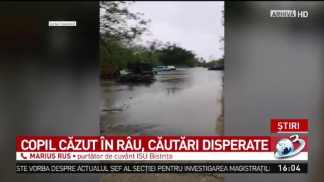 Un copil a căzut &icirc;ntr-un p&acirc;r&acirc;u din Bistriţa