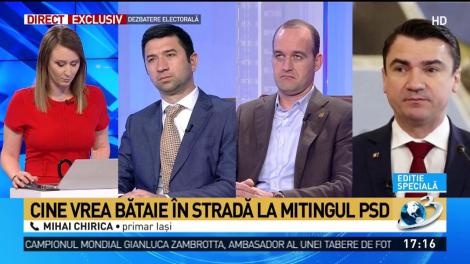 Precizările făcute de primarul din Iaşi despre mitingul PSD