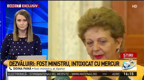 Dezvăluiri incredibile. Fost ministru, intoxicat cu mercur