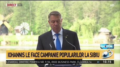 Klaus Iohannis, declarații înainte de Summit-ul UE de la Sibiu: „E un moment cu totul special pentru mine”