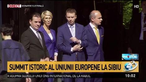 Președintele Klaus Iohannis a ajuns la Sibiu.