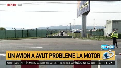 Aterizare cu probleme la Summit. Un avion a avut probleme la motor
