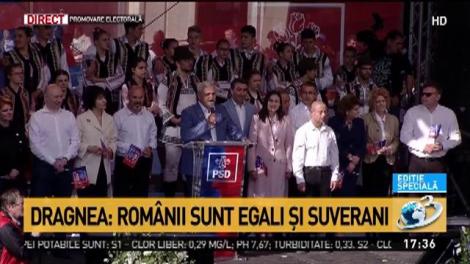 Liviu Dragnea, mesaj dur la Iași: Iohannis și Băsescu au mânat acest popor spre ură