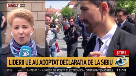 Be Eu. &Icirc;nt&acirc;lnire bilaterală &icirc;ntre Klaus Iohannis și Emannuel Macron, sub umbrela Consiliului European