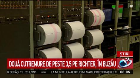 Două cutremure &icirc;n Rom&acirc;nia, vineri dimineață
