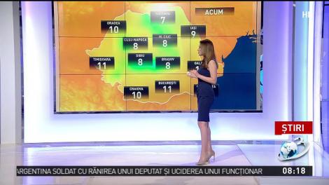 VREMEA 10 mai. Vreme din ce &icirc;n ce mai capricioasă. Ploi și temperaturi scăzute