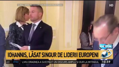 Klaus Iohannis, lăsat singur de liderii europeni la Summitul de la Sibiu