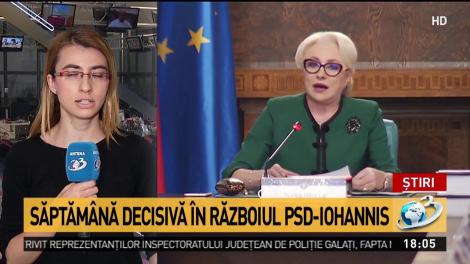 Zile decisive &icirc;n războiul PSD-Klaus Iohannis. Ce va face premierul Dăncilă