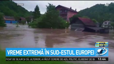 Vreme extremă în sud-estul Europei