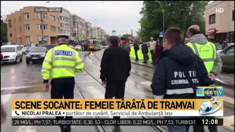 O femeie a fost prinsă între ușile tramvaiului și târâtă zeci de metri! Vatmanul a închis ușile și a pornit fără să se uite în spate
