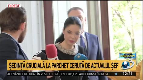 Ministrul Justiției, prima reacție după ședința de la Parchetul General: „Am fost oarecum surprinsă că mi s-a spus că nu a mai existat o astfel de întâlnire de câțiva ani de zile”