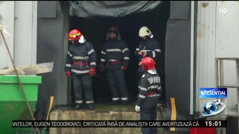 Explozie, urmată de incendiu, la fabrica de armament din Băbeni. Numărul victimelor