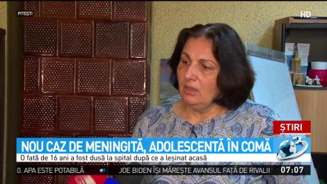 Nou caz de meningită, adolescentă &icirc;n comă