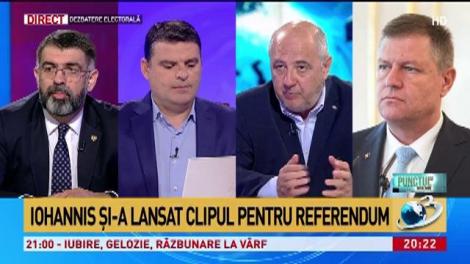 Iohannis și-a lansat clipul pentru referendum