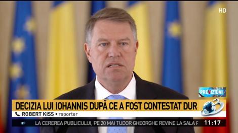 Klaus Iohannis a renunțat la ceremonia dedicată Revoluției de pe 20 mai, după ce a fost contestat