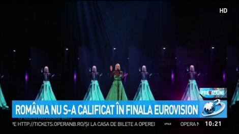 România nu s-a calificat în finala Eurovision